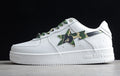BAPE STA Tokyo Low-Top Sneakers - White/Green