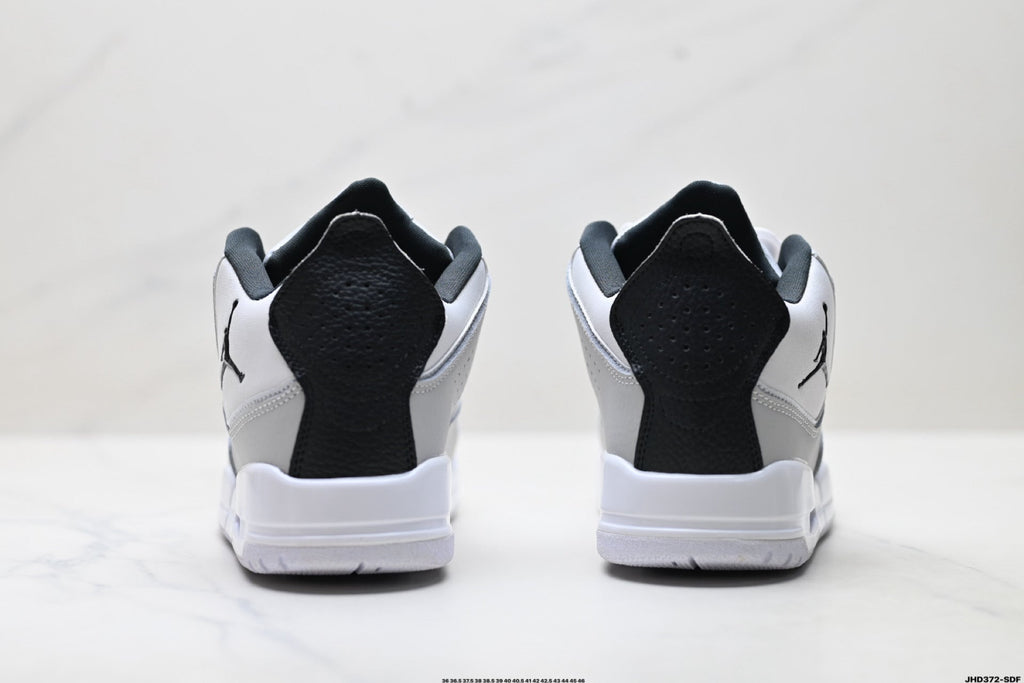Air Jordan 3 Retro White Light Grey sneakers detail view 6