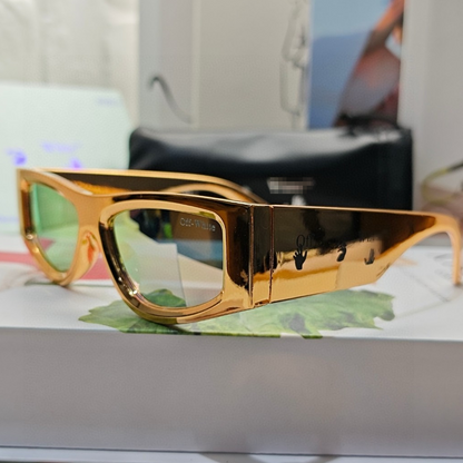 OFF-Whlte Arrow logo sunglasses#002 4-Bar