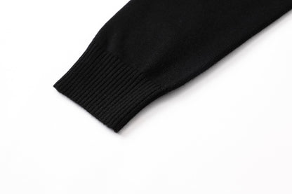 SOLO-Black Fleece Sweatshirt SOLODSQ2