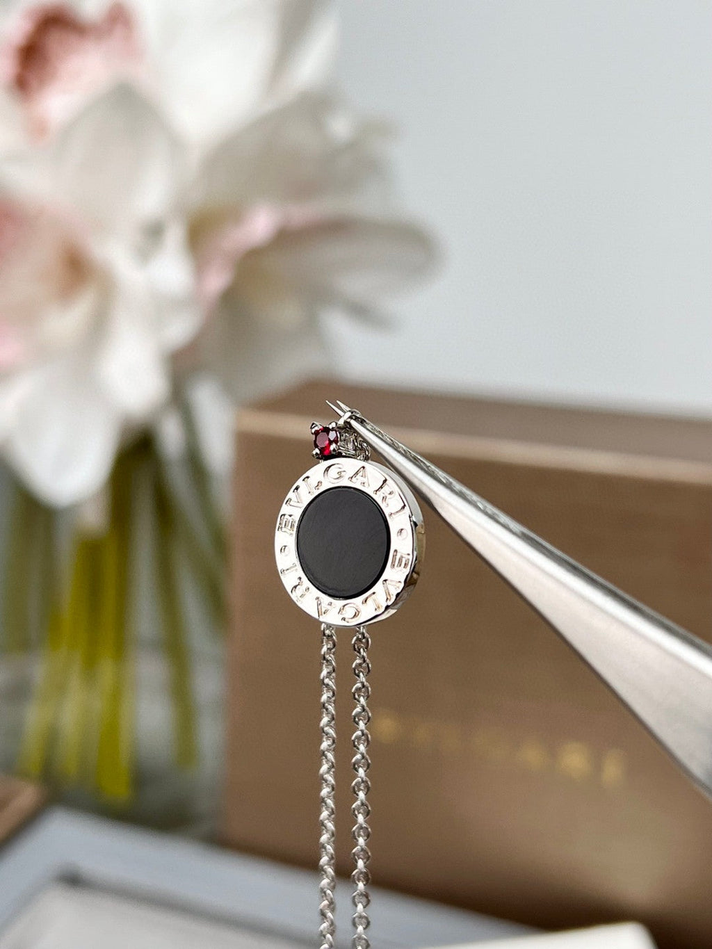 BVLGARI Ruby and Agate Necklace - Charity Edition detail 5