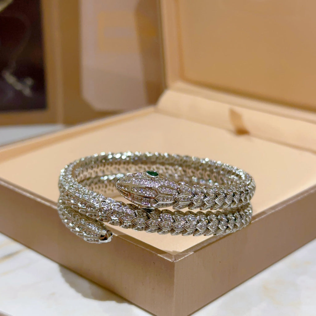 BVLGARI Viper Snake-Bone Bracelet detail 1
