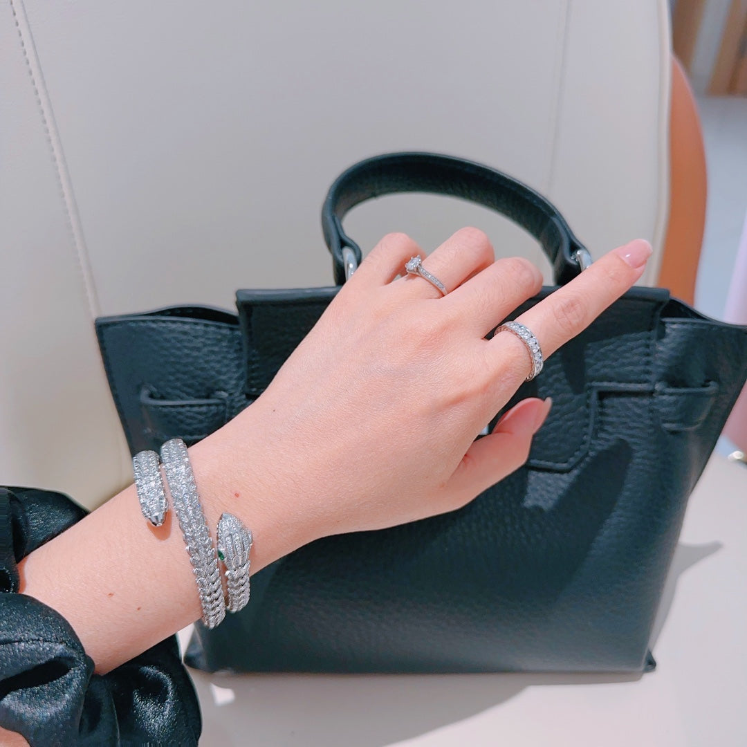 BVLGARI Viper Snake-Bone Bracelet detail 6