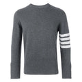 Classic Four-Bar Couples Wool Sweater - 100% Cotton Made in Japan | Thom Browne