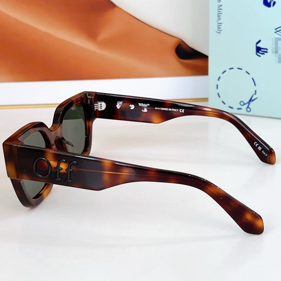 OFF-Whlte Arrow logo sunglasses#085 4-Bar