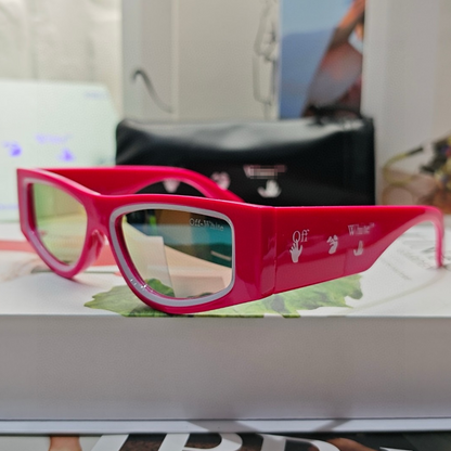 OFF-Whlte Arrow logo sunglasses#002 4-Bar