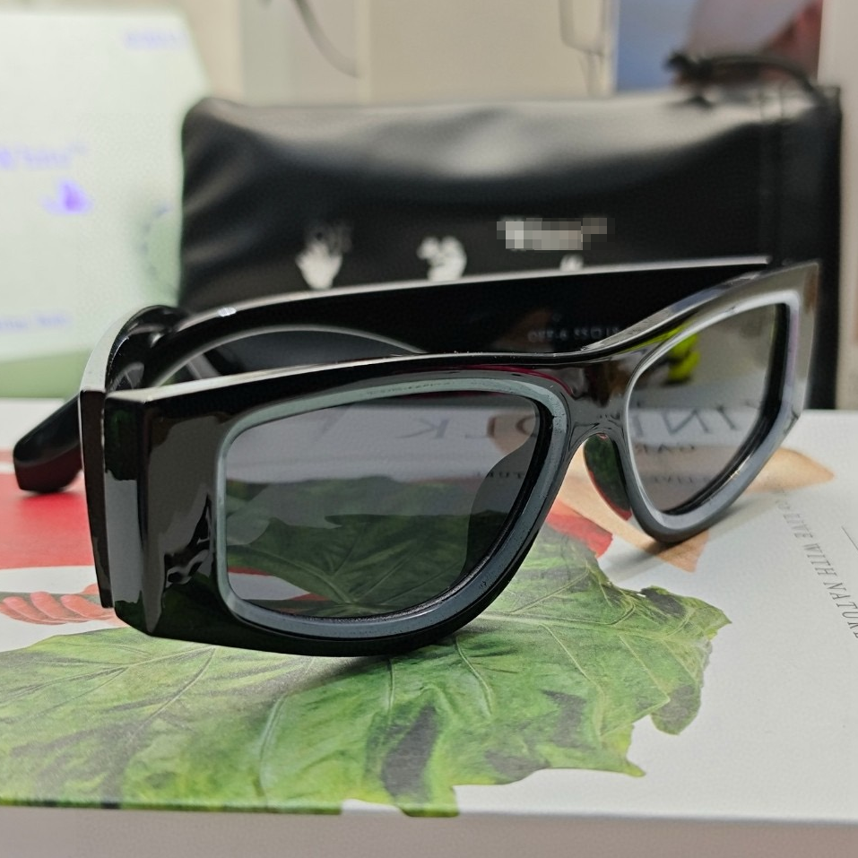 OFF-Whlte Arrow logo sunglasses#002 4-Bar