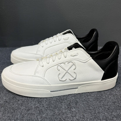 OFF-Whlte Arrow logo leather Sports shoes#22 4-Bar