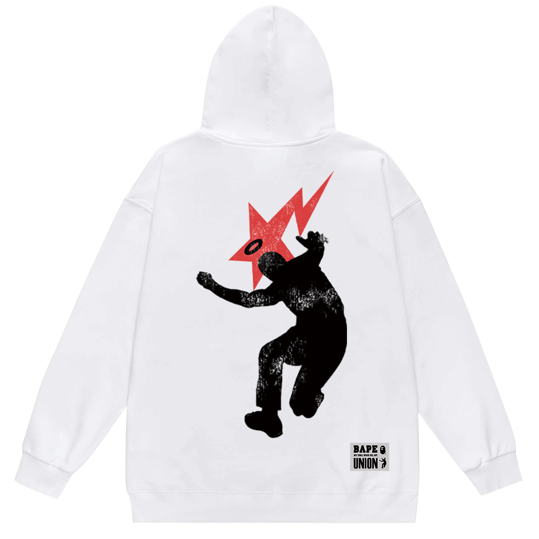 BAPE Classic Ape Head Graphic Hoodie product view 3