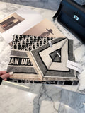 Dior Style Geometric Monogram Scarf product detail 4