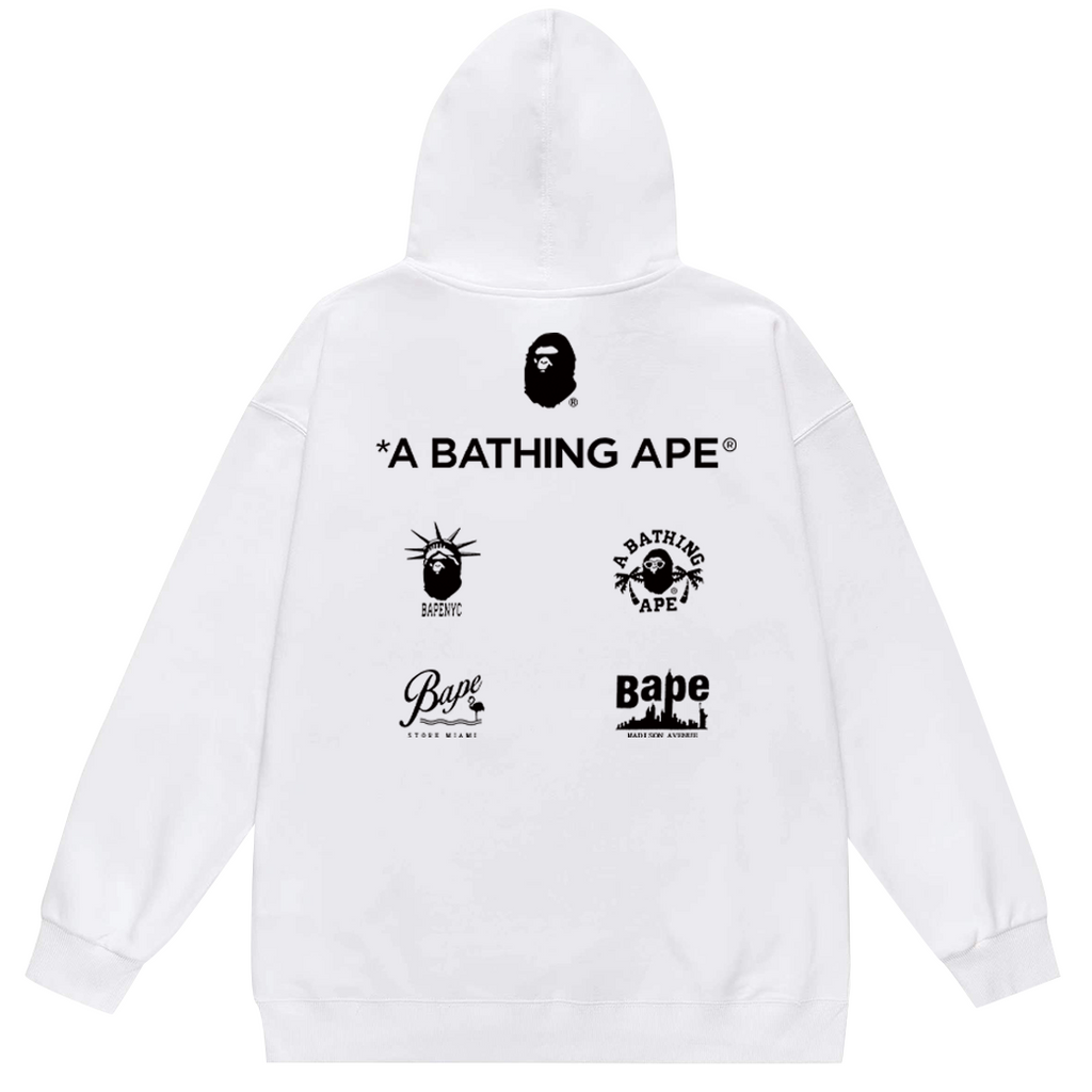BAPE Classic Art Graphic Hoodie product view 3