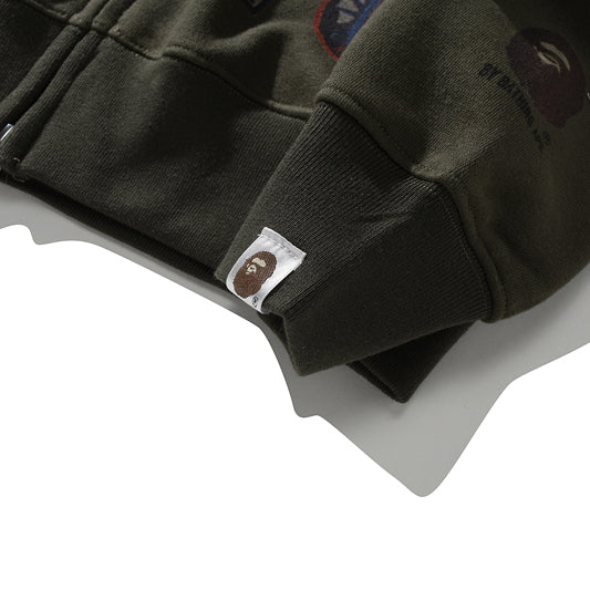BAPE Tiger & Shark Full-Zip Hoodie product view 7