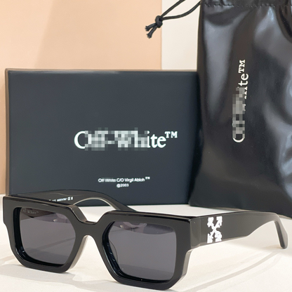 OFF-Whlte Arrow logo sunglasses#146 4-Bar