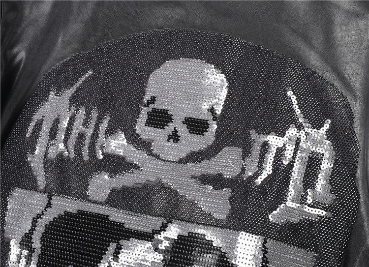 New-Philpp LOGO Cowhide Jacket SOLODSQ2