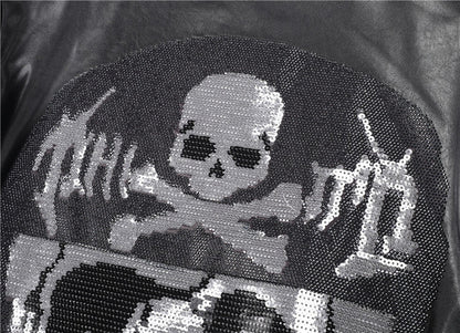 New-Philpp LOGO Cowhide Jacket SOLODSQ2