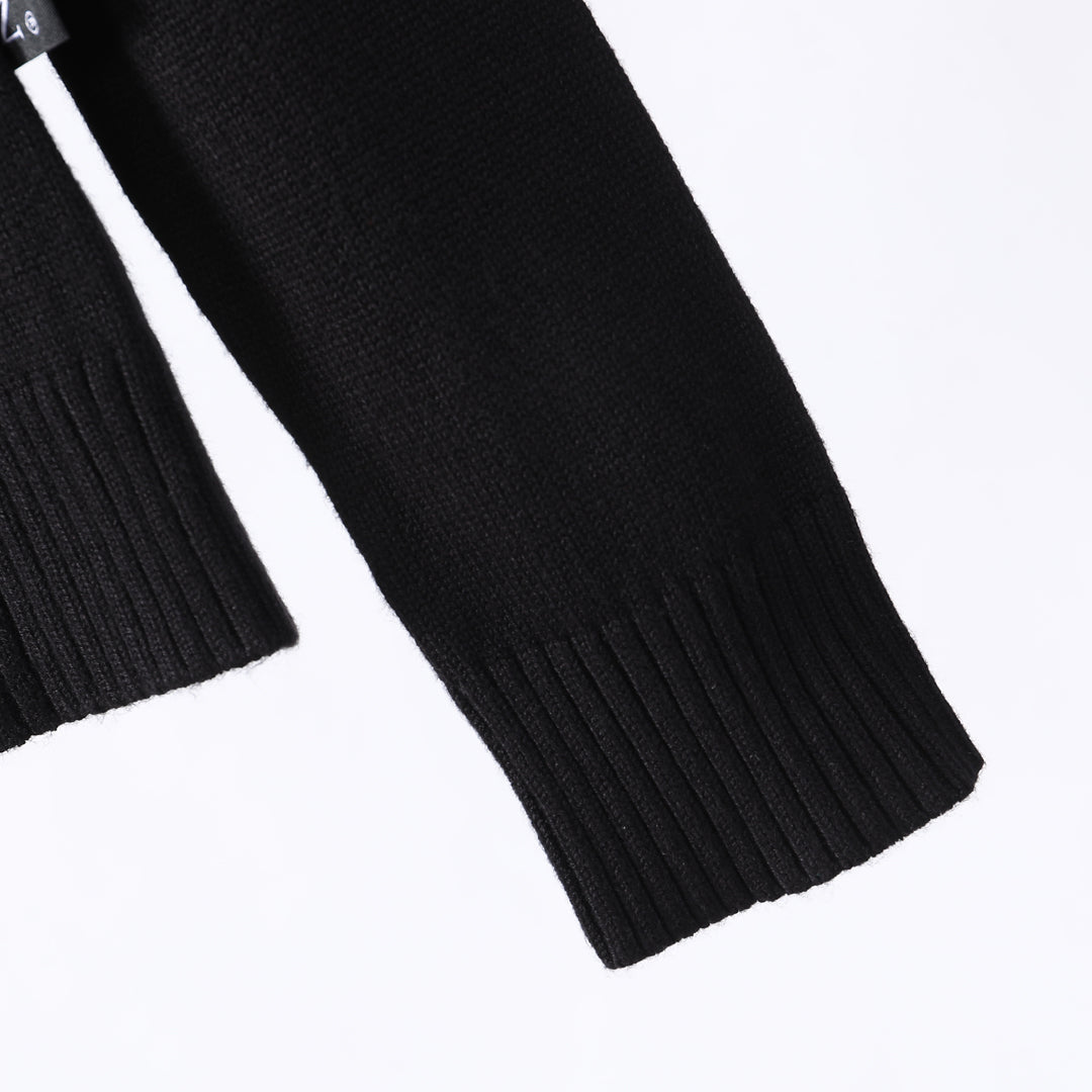 PIein Black Fleece Sweatshirt SOLODSQ2