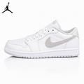 Air Jordan 1 Low White/Grey Unisex Sneakers CZ0790-100 main product view