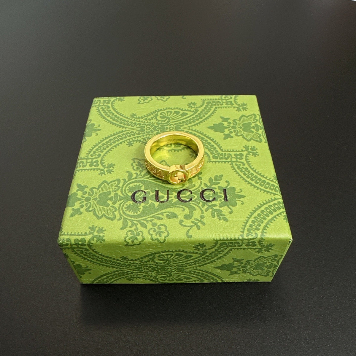 Gucci Double G Ring - Sizes 6-11 detail view 3