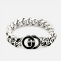 Gucci Magnetic Black Enamel Bracelet