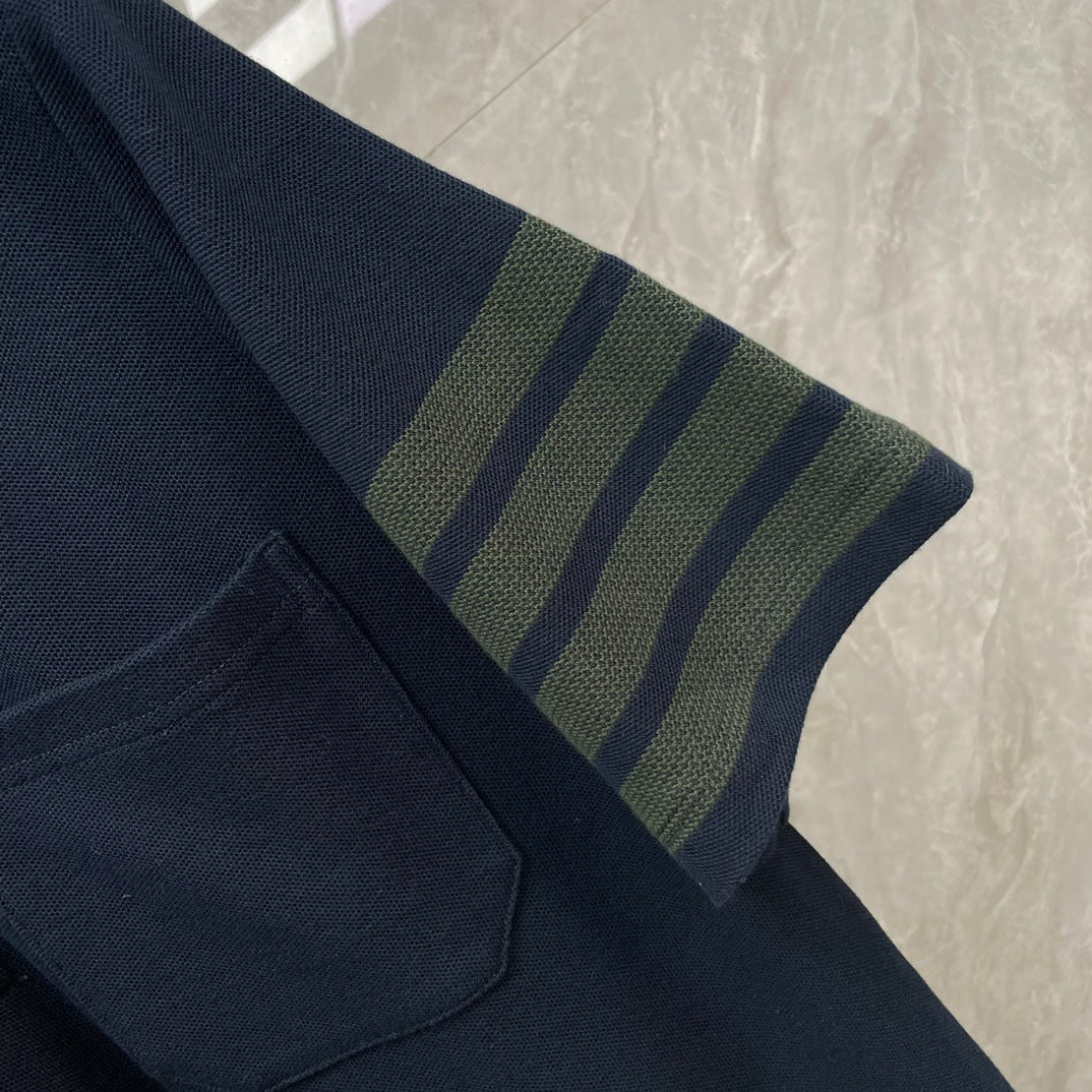 Classic Wool T-Shirt by Thom Browne, product detail view