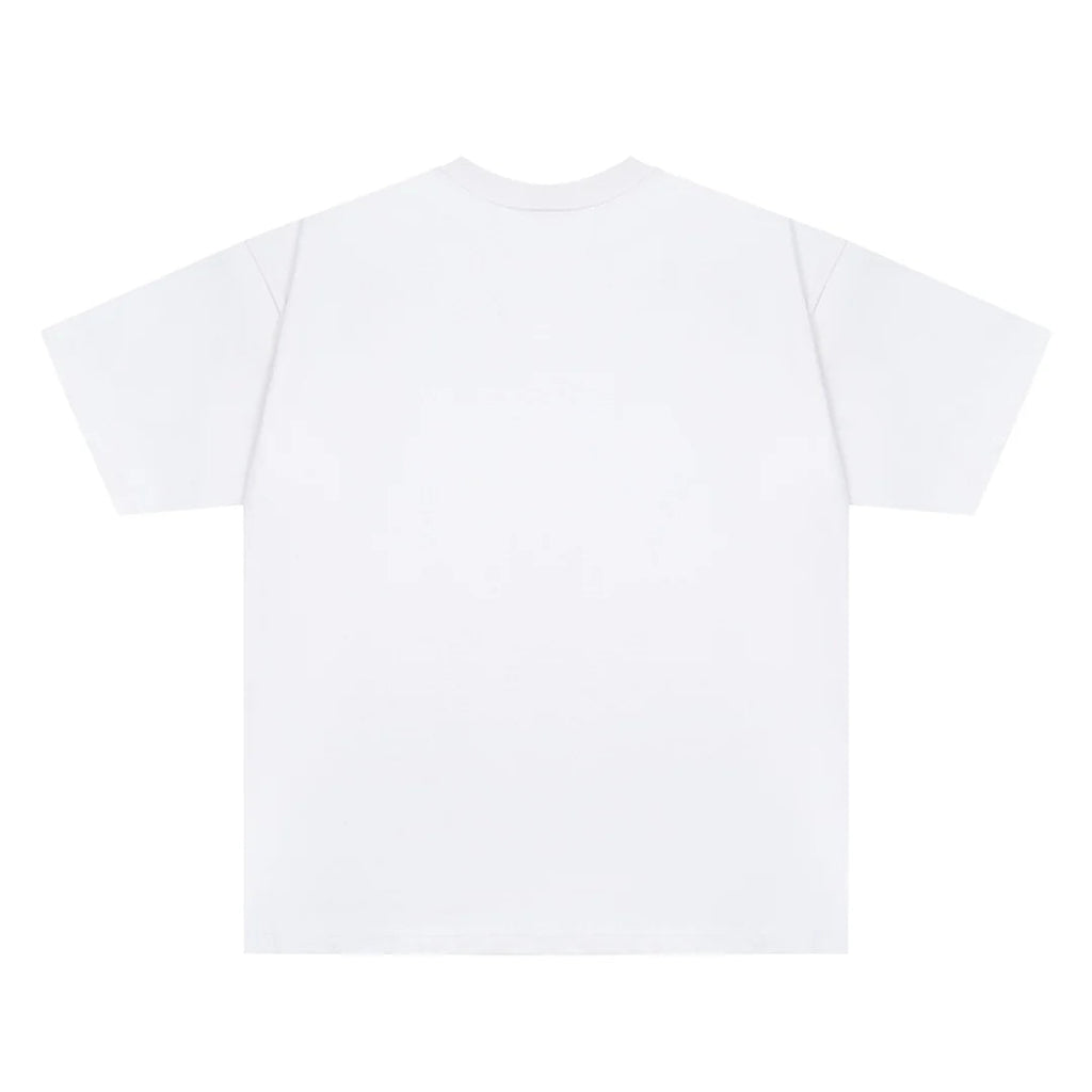 Stone Island Textured Compass Graphic Cotton T-Shirt - White product detail view