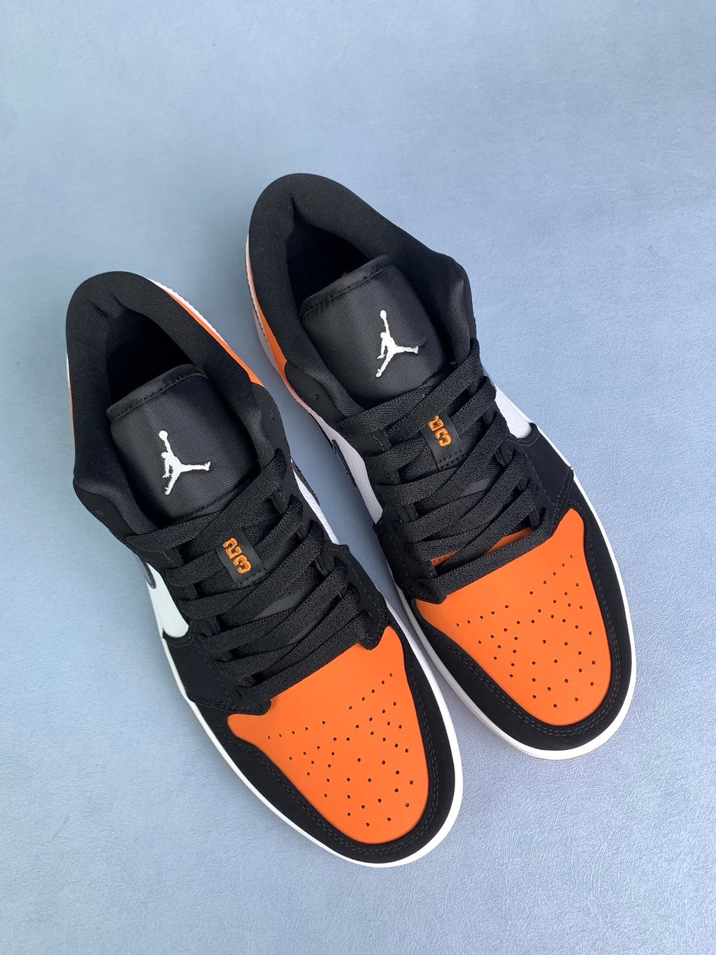 Air Jordan 1 Low Black Shattered Backboard 553558-128 Unisex Sneakers detail view 5