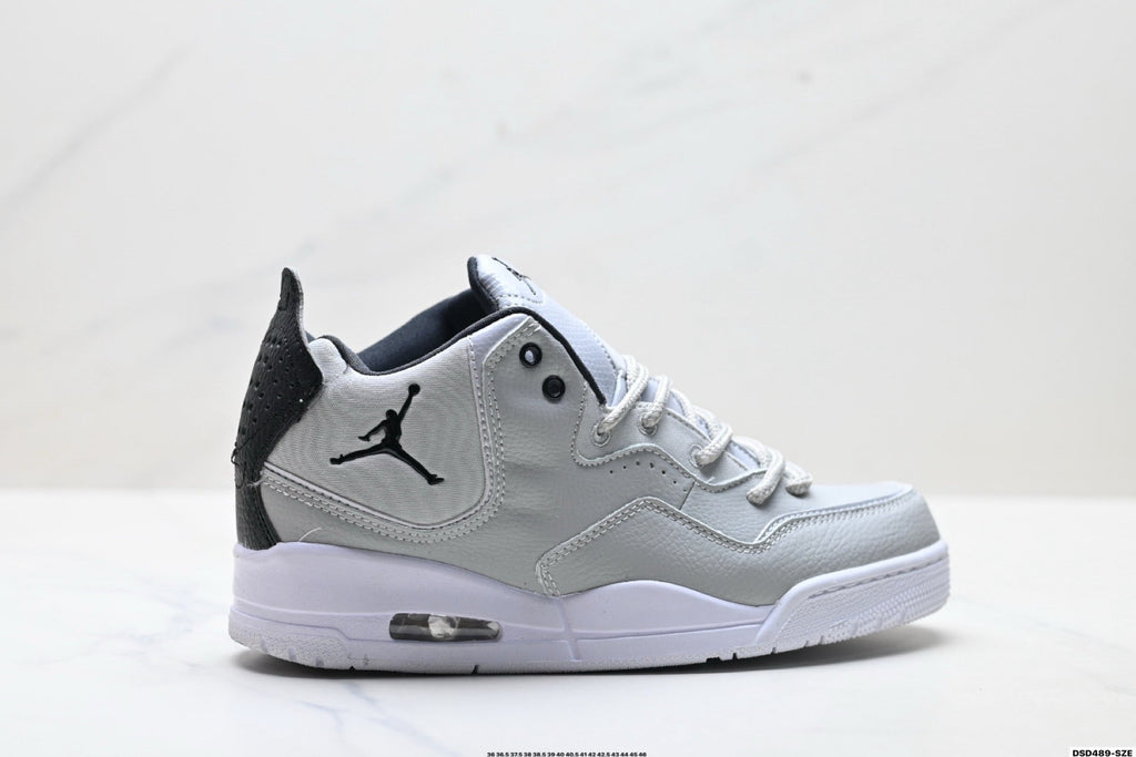 Jordan Legacy 312 High Wolf Grey White sneakers detail view 1