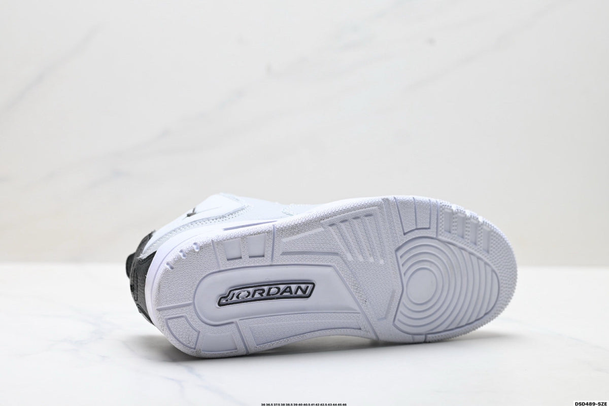 Jordan Legacy 312 High Wolf Grey White sneakers detail view 8