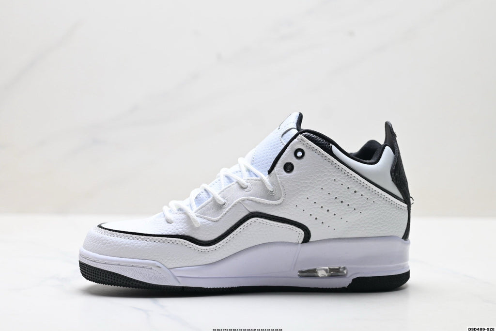 Jordan Legacy 312 High White Black sneakers detail view 3