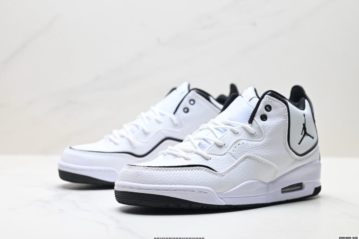 Jordan Legacy 312 High White Black sneakers detail view 4