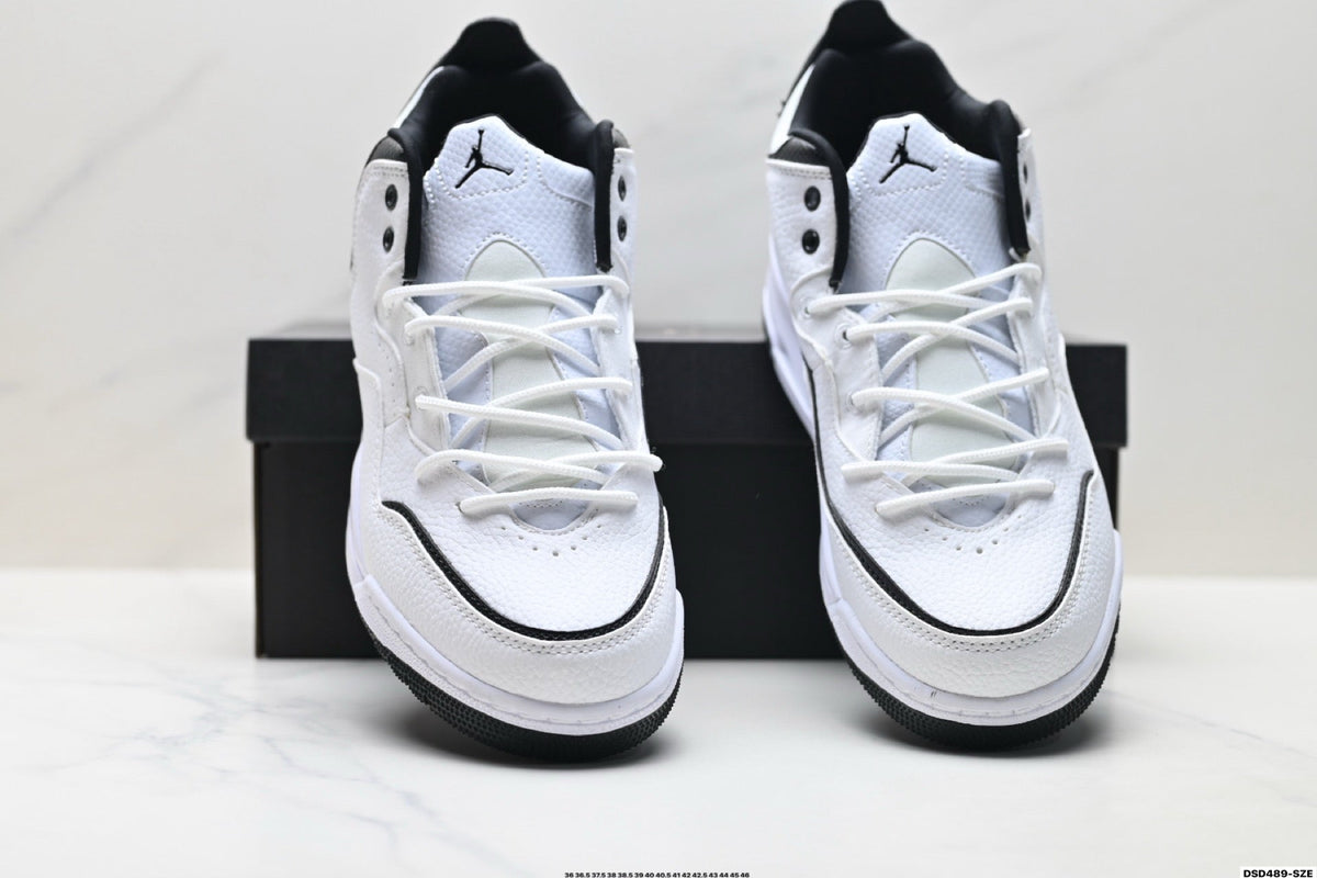 Jordan Legacy 312 High White Black sneakers detail view 7