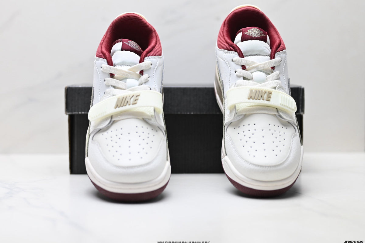 Jordan Legacy 312 Low White Olive Green sneakers detail view 7