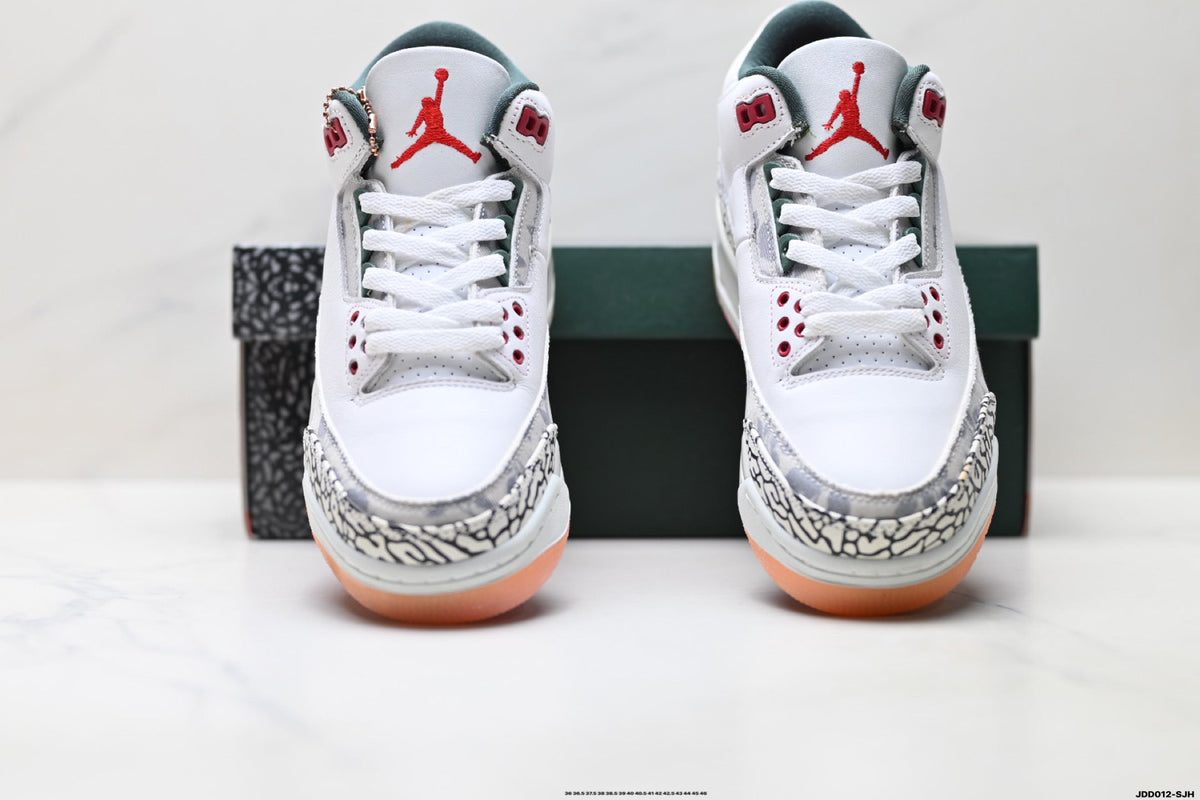 Jordan Legacy 312 Low White Cement Grey Gum sneakers detail view 7