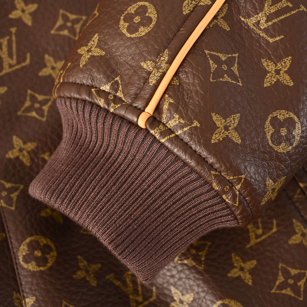 Monogram Leather Blouson product detail view 6