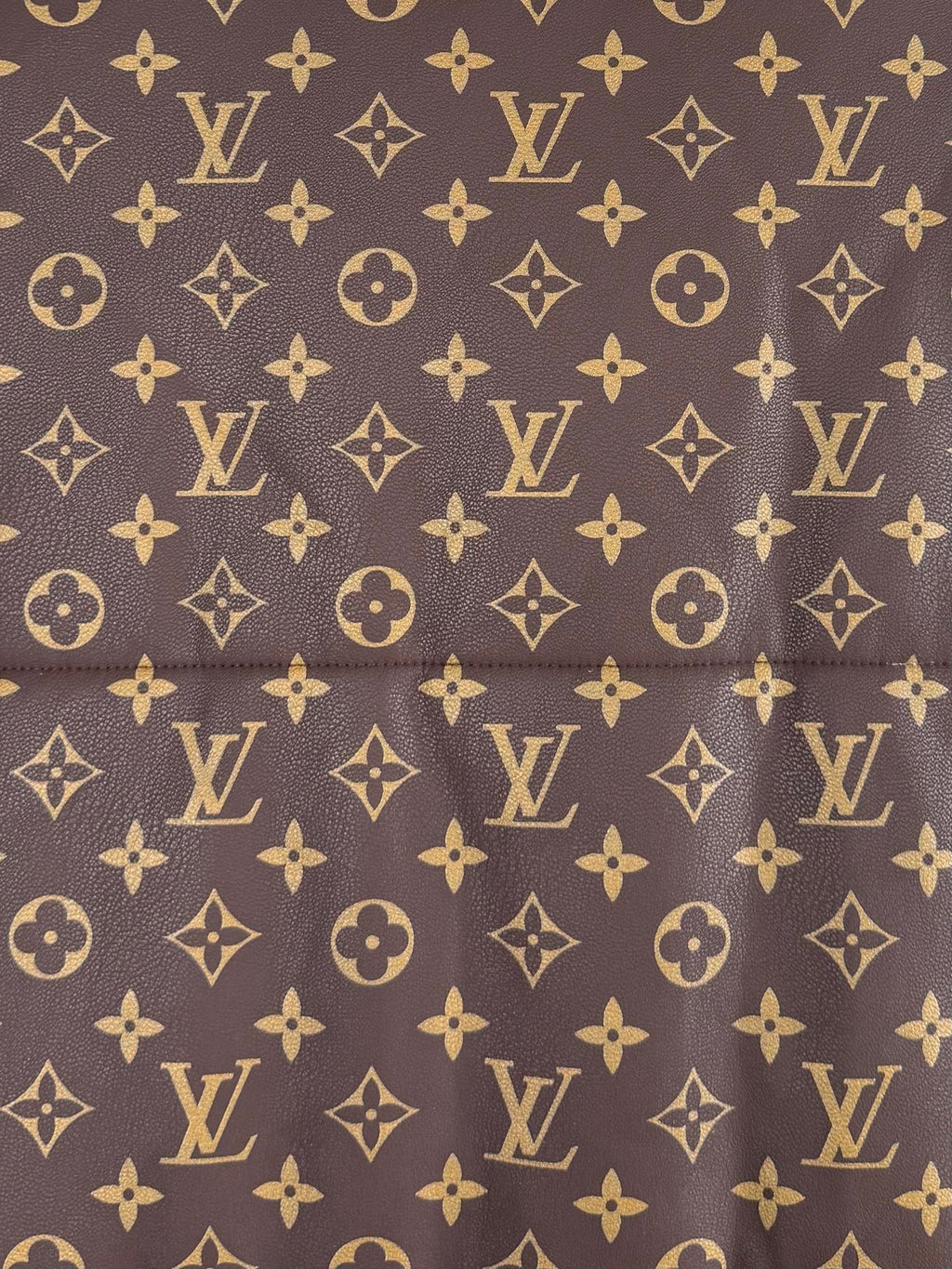 Monogram Leather Padded Jacket product detail view 11