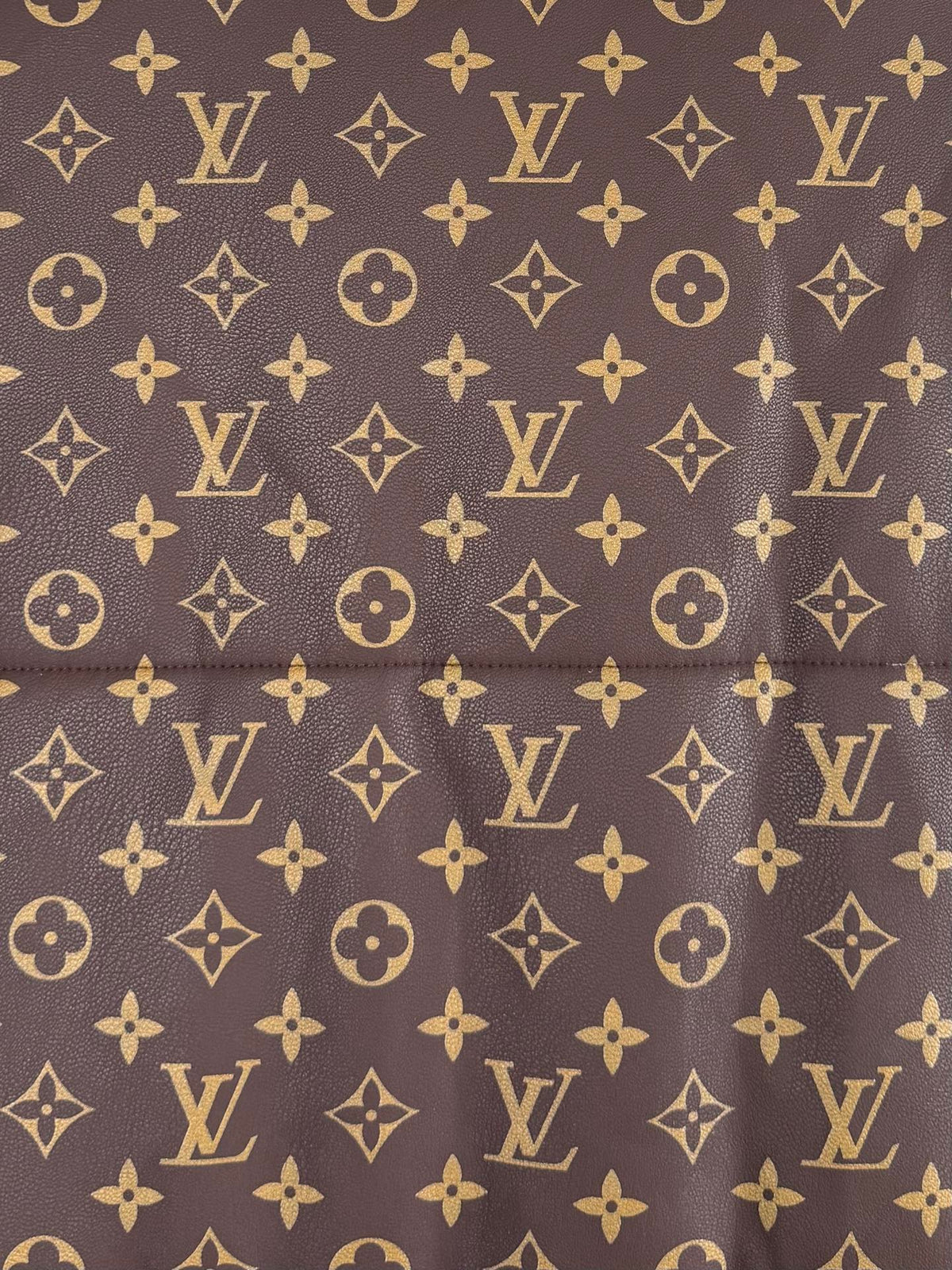 Monogram Leather Padded Jacket product detail view 11