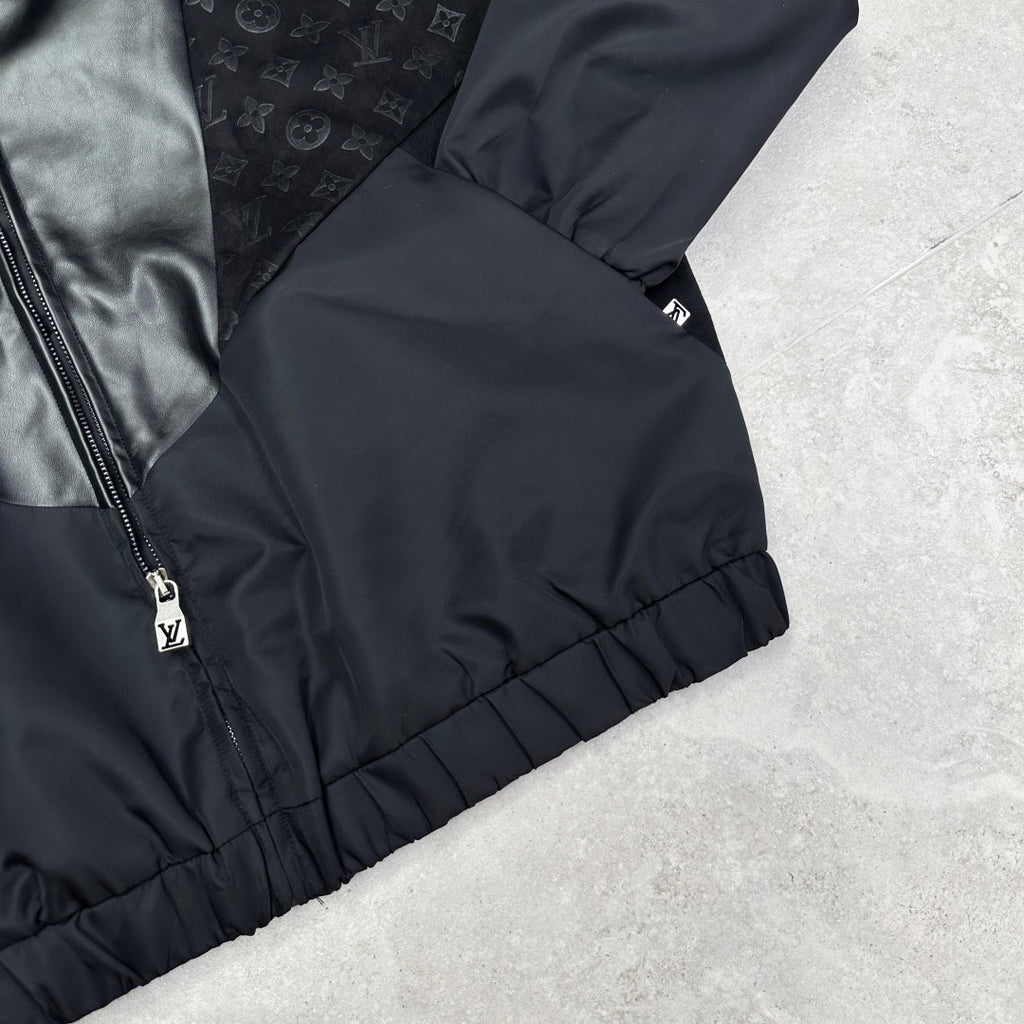 Velvet Monogram Panel Jacket product detail view 8