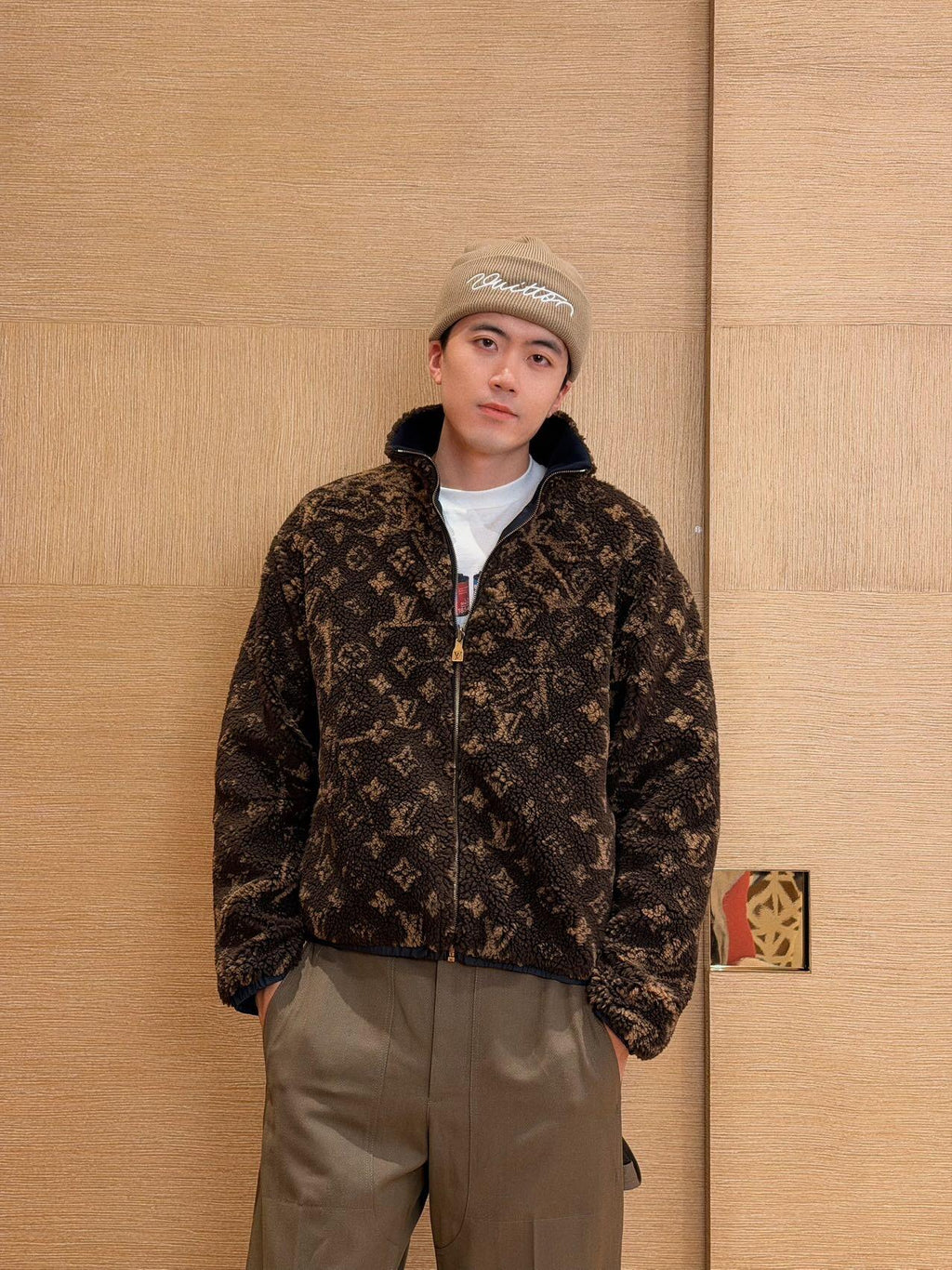 Monogram Fleece Reversible Blouson product detail view 12