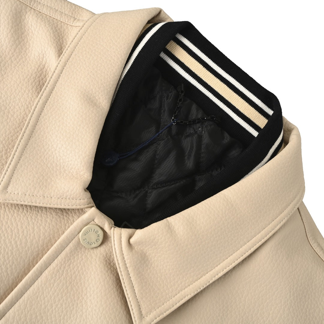 Contrast Panel Varsity Jacket product detail view 4