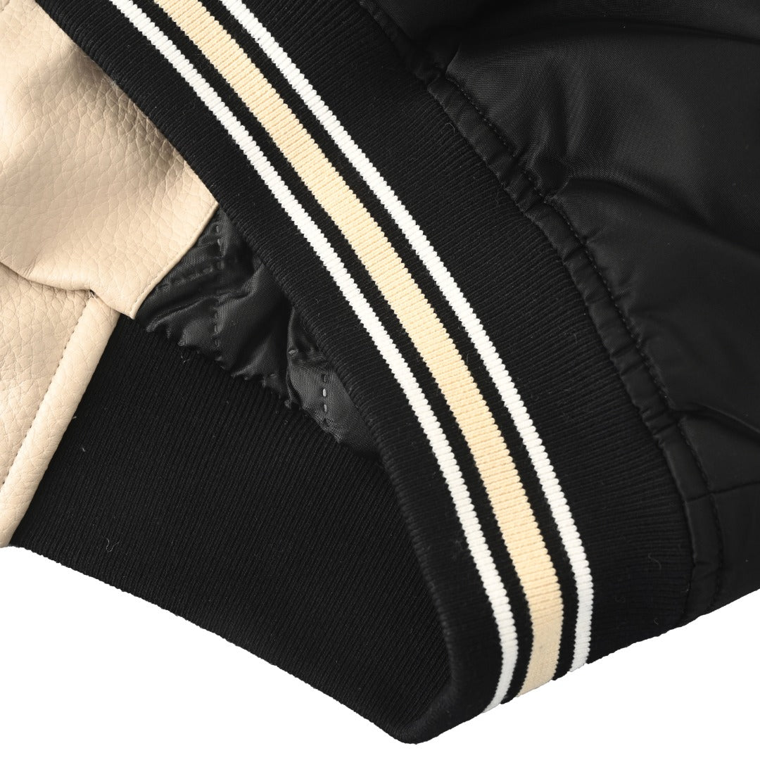 Contrast Panel Varsity Jacket product detail view 10