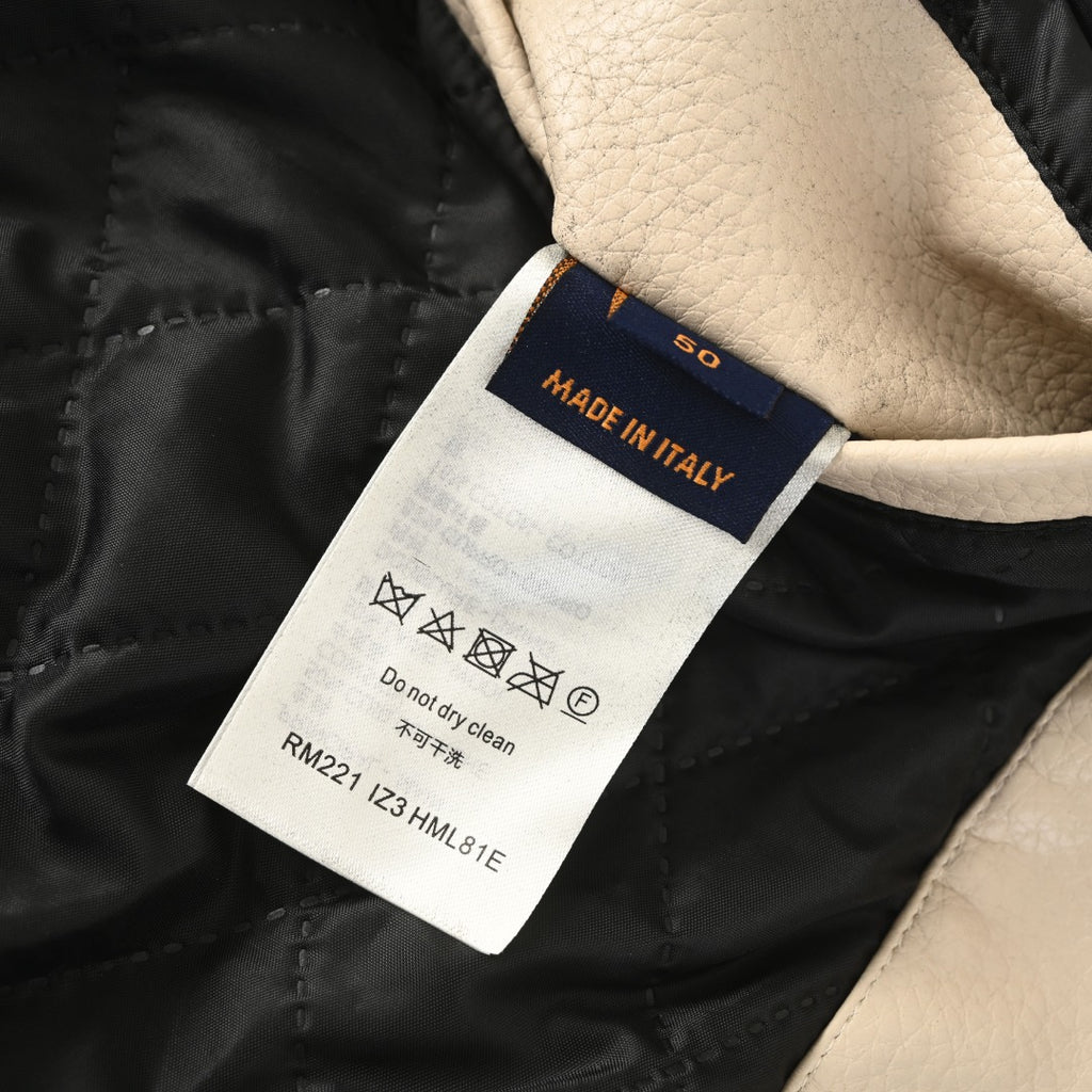 Contrast Panel Varsity Jacket product detail view 11
