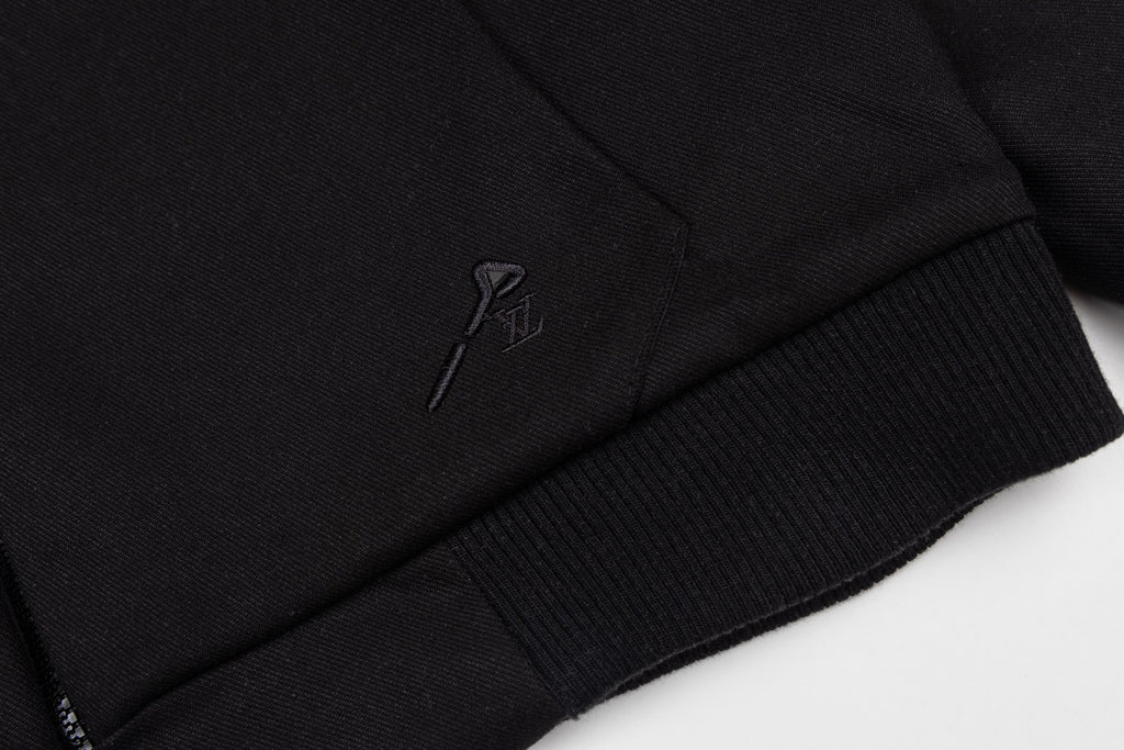 Reversible Jacquard Wool Hoodie product detail view 6
