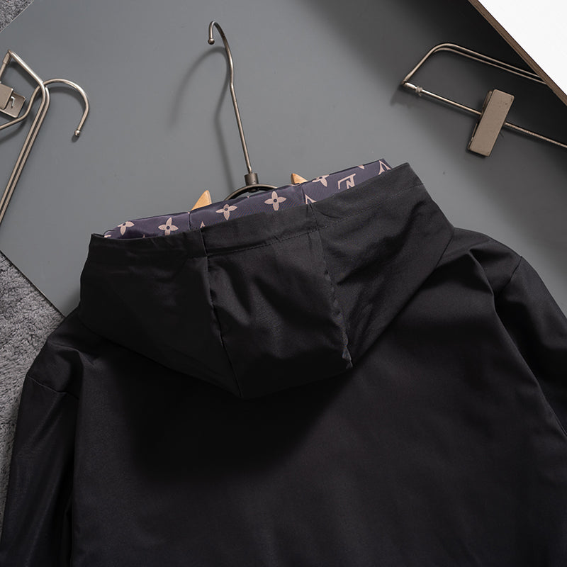 Monogram Pocket Hooded Windbreaker product detail view 7