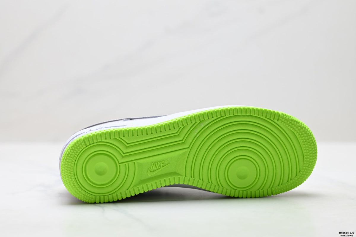 Nike Air Force 1 Low Gray Volt Unisex Sneakers Style 15 detail view 9