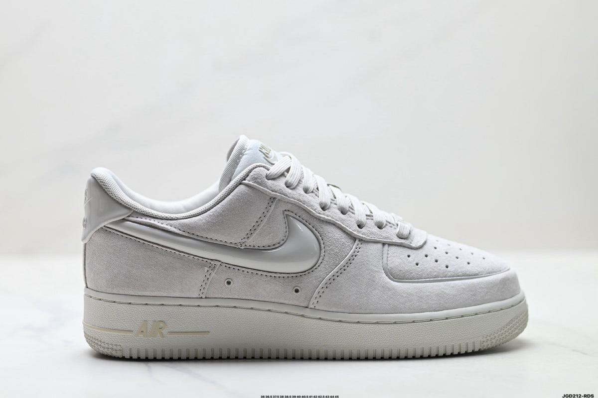 Nike Air Force 1 Low Triple White Unisex Sneakers Style 10 detail view 2
