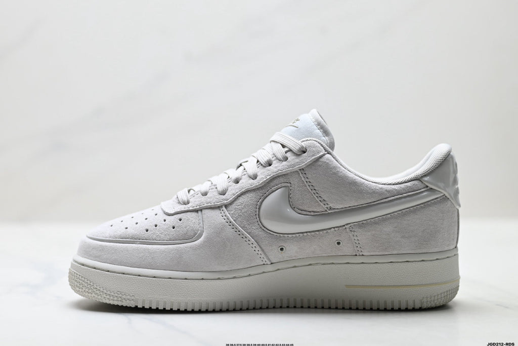 Nike Air Force 1 Low Triple White Unisex Sneakers Style 10 detail view 4