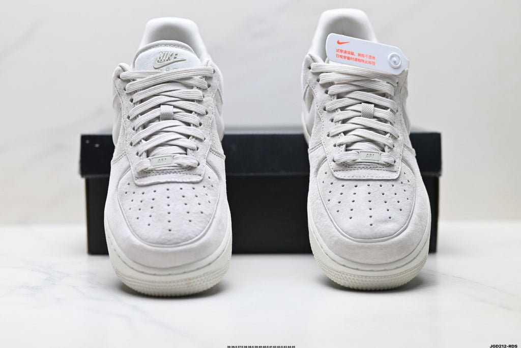 Nike Air Force 1 Low Triple White Unisex Sneakers Style 10 detail view 8