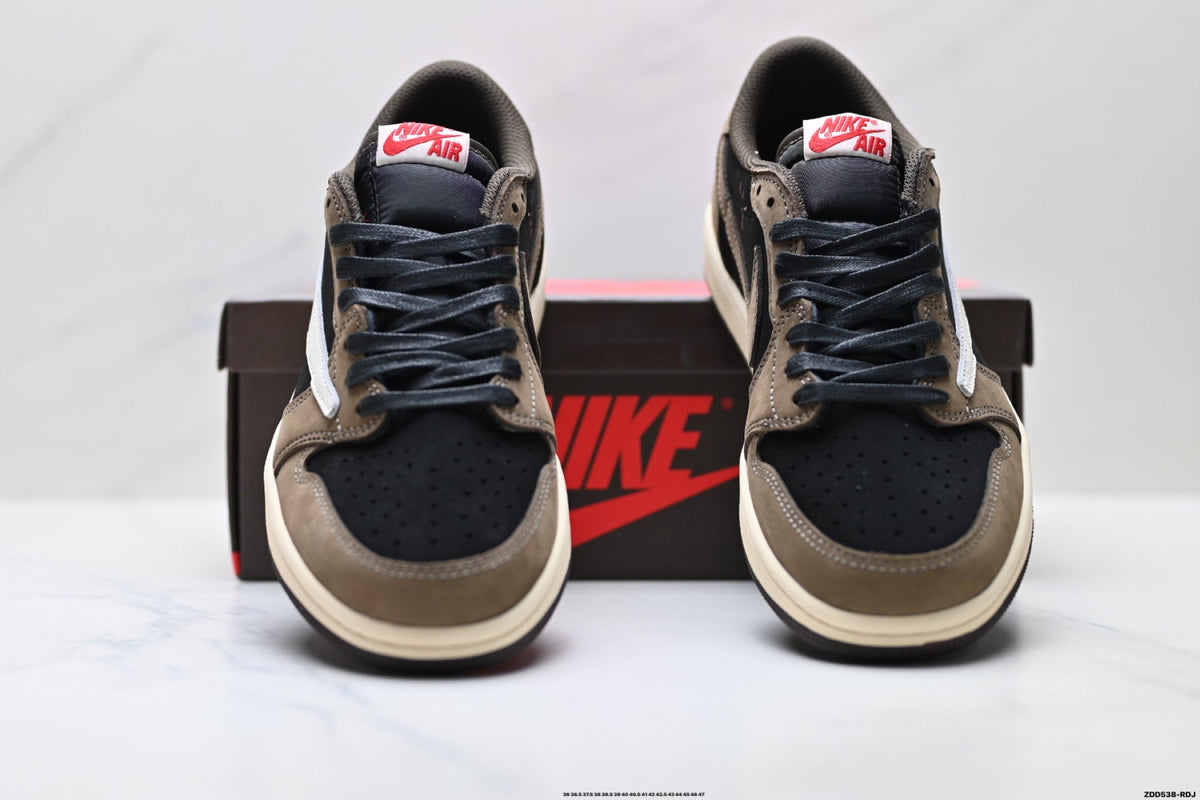 Nike Low-Top Sneakers Black Brown Beige Unisex Style 43 detail view 8