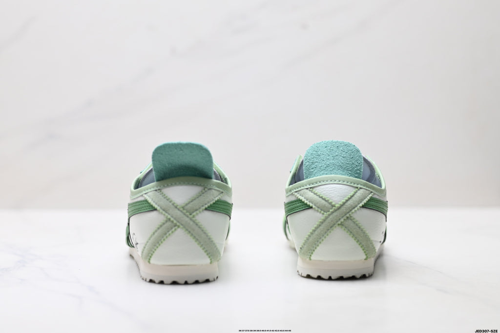 Onitsuka Tiger Retro Low Top Mint Green Unisex Shoes Style 12 detail view 7