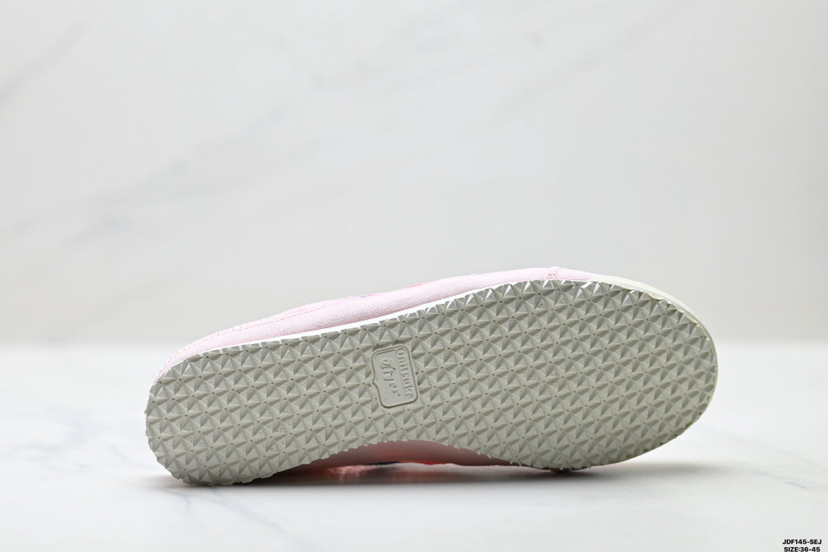 Onitsuka Tiger Retro Sabot Pink Mesh Multicolor Unisex Shoes Style 24 detail view 9